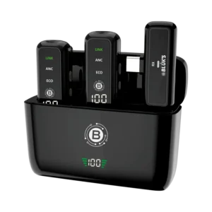 BLUK’S BX-22 AudioX | Dual Lavaliere Wireless Microphone with ANC